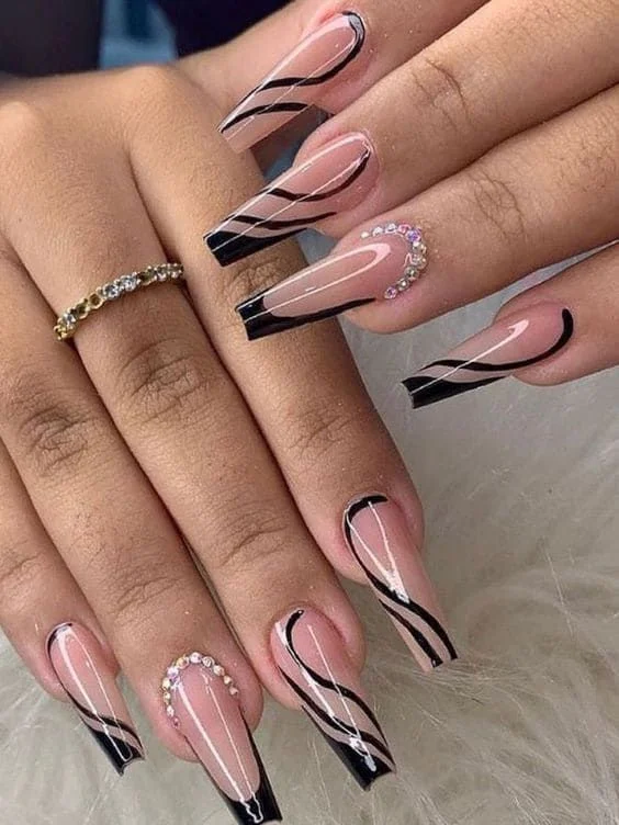 Black nails