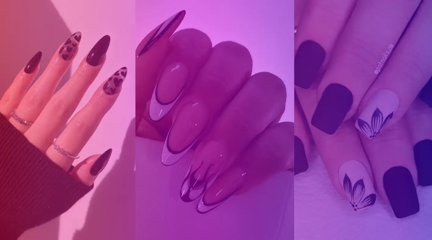 20+ Stunning Black Nails Ideas To Inspire Your Next Mani