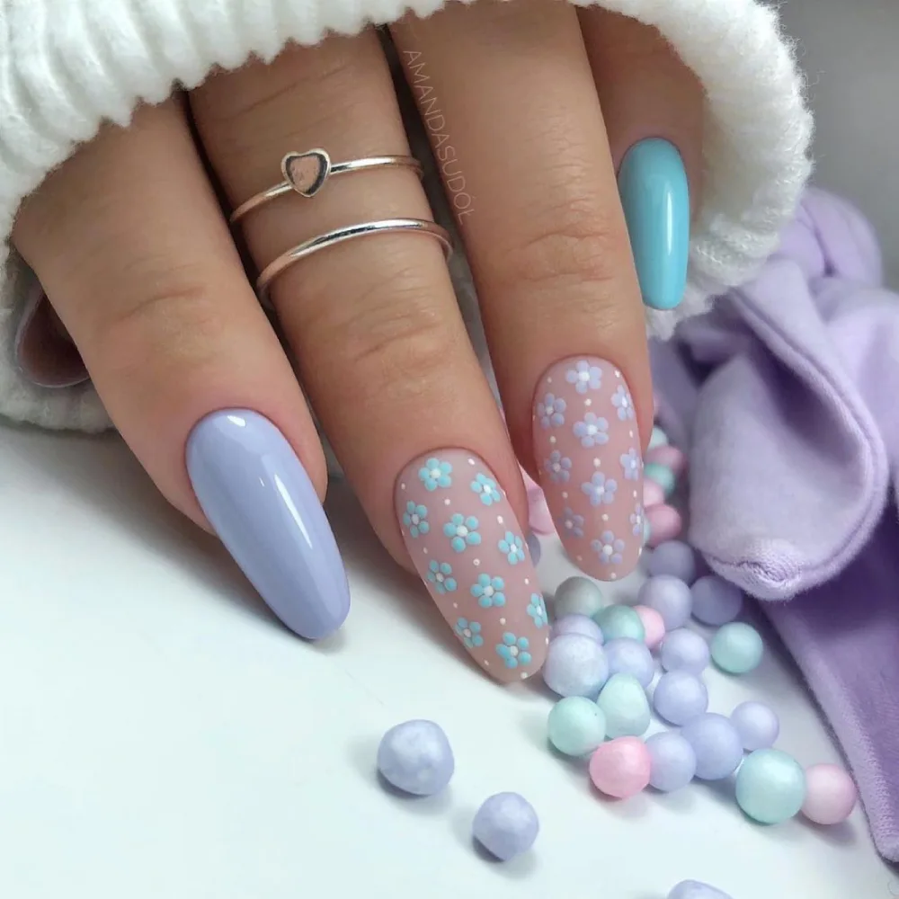 colorful nails