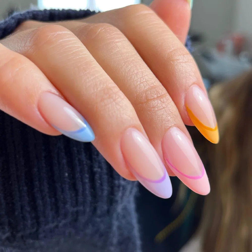 colorful nails