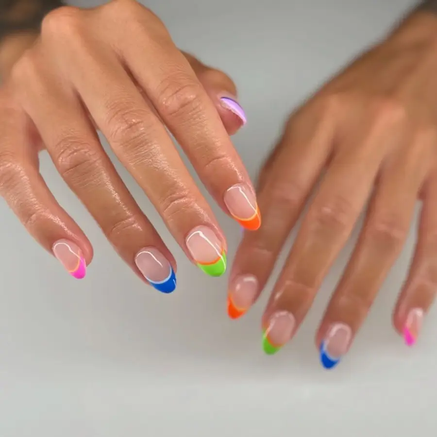 colorful nails