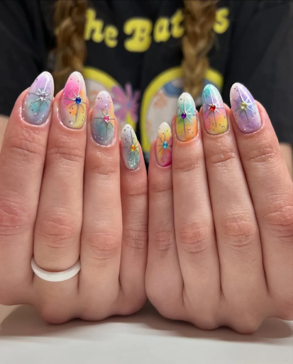 colorful nails