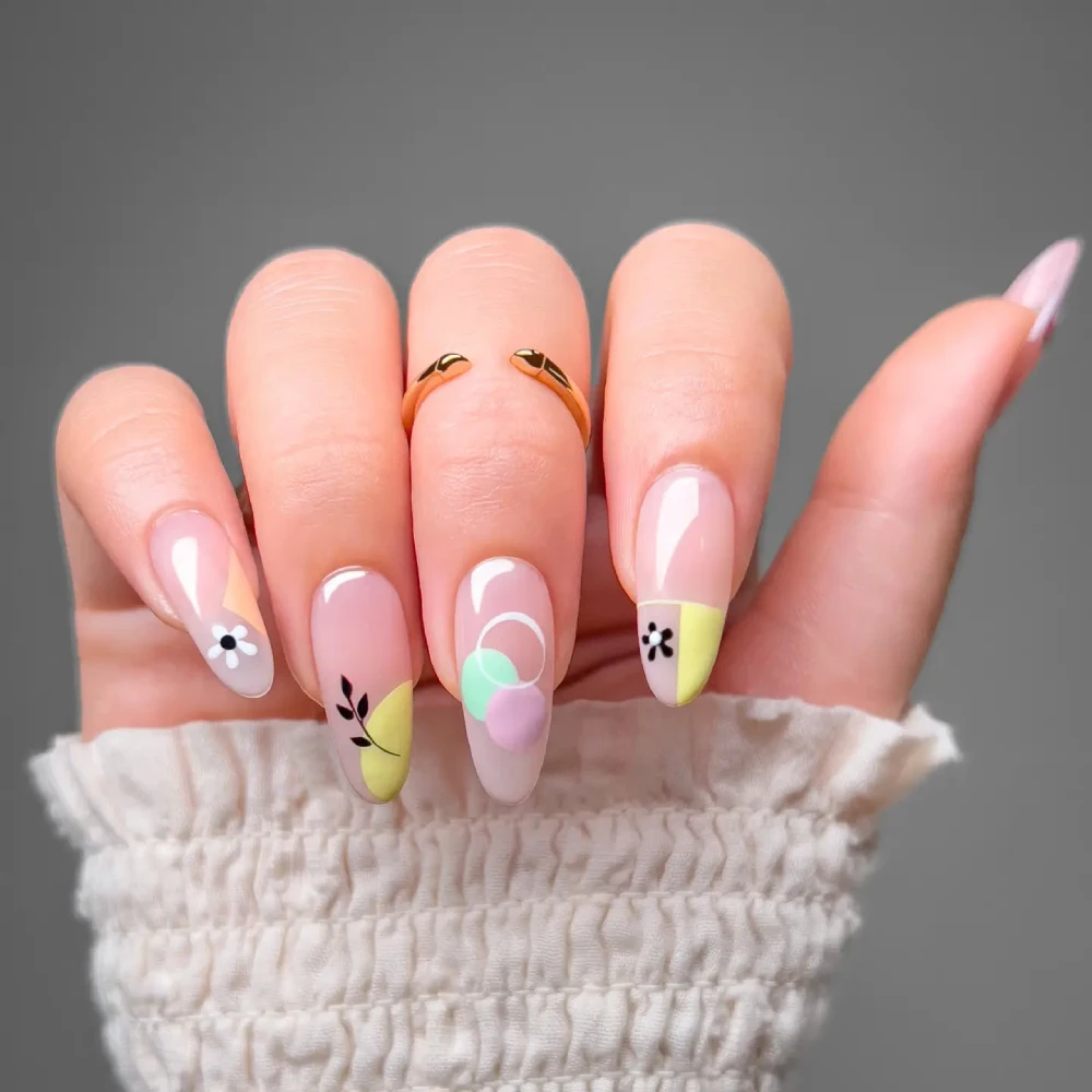 colorful nails
