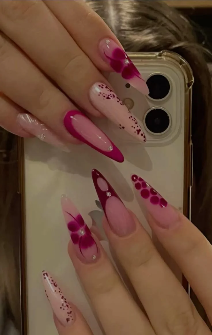 long almond nails