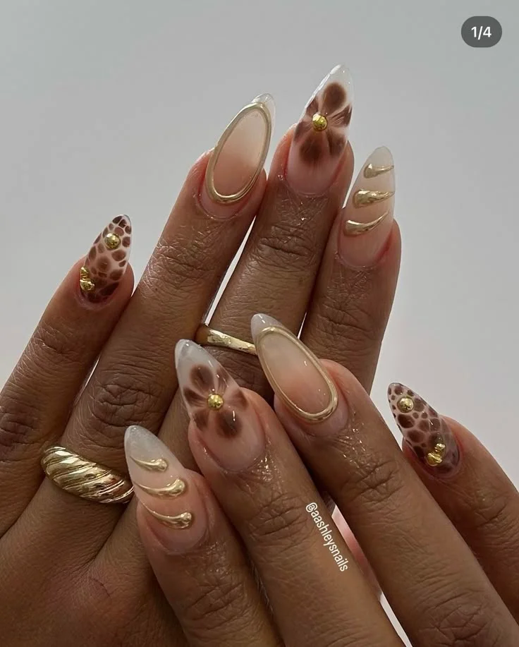 long almond nails