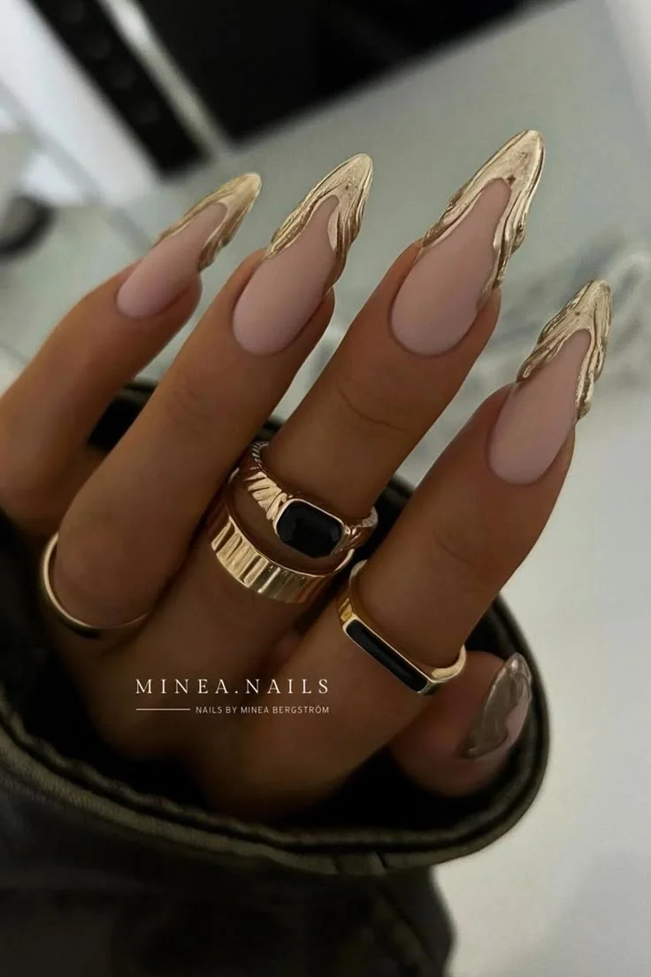 long almond nails