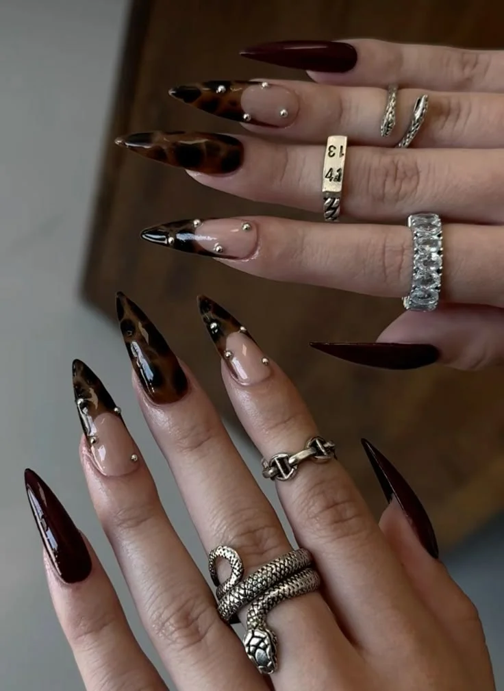 long almond nails