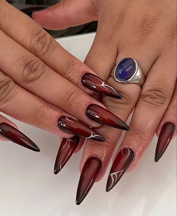 long almond nails