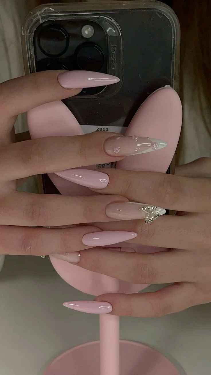 long almond nails
