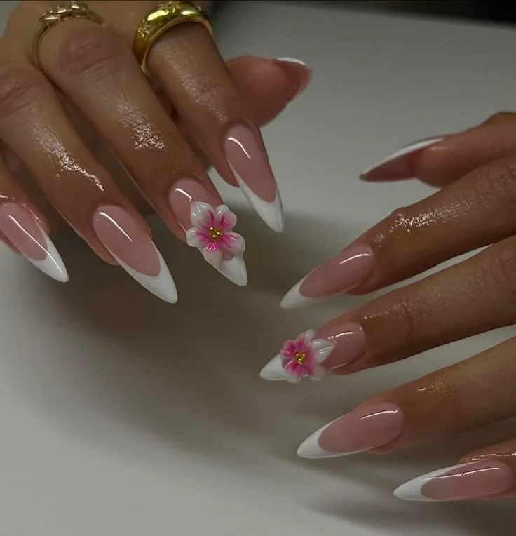 long almond nails