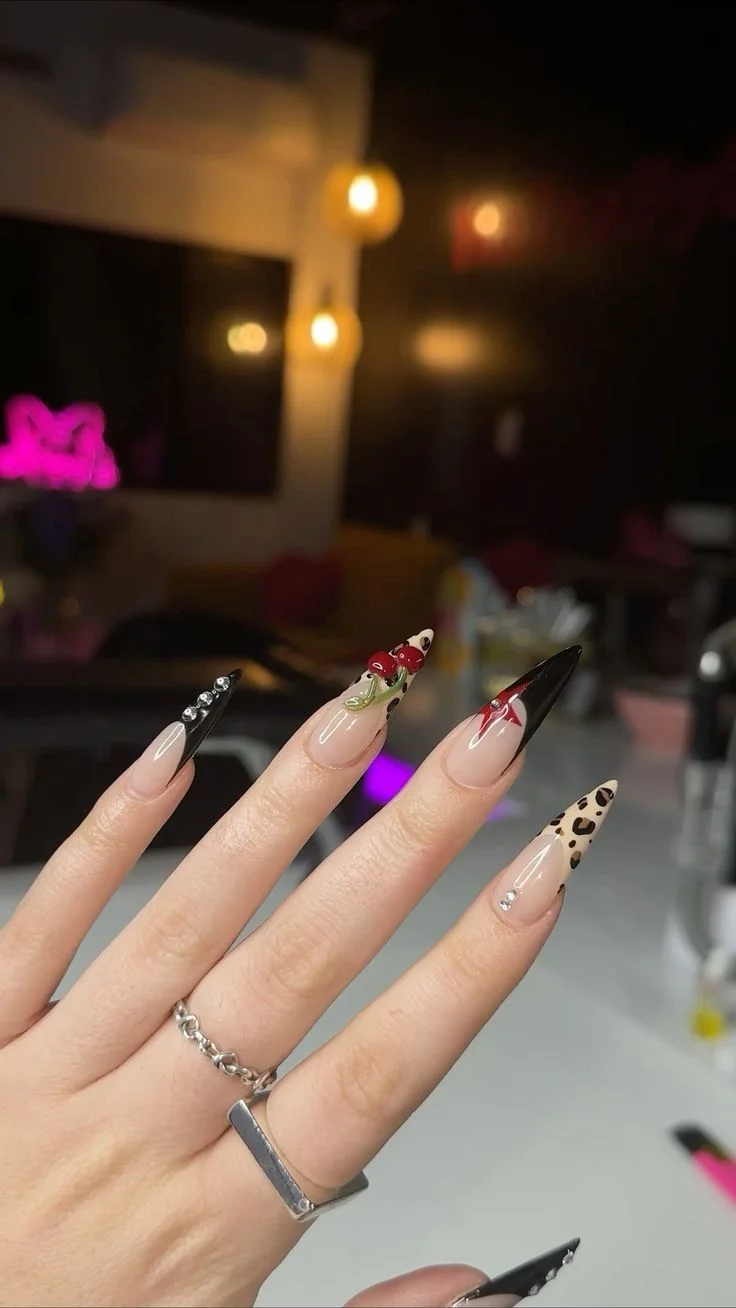 long almond nails