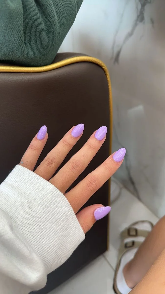 purple nails
