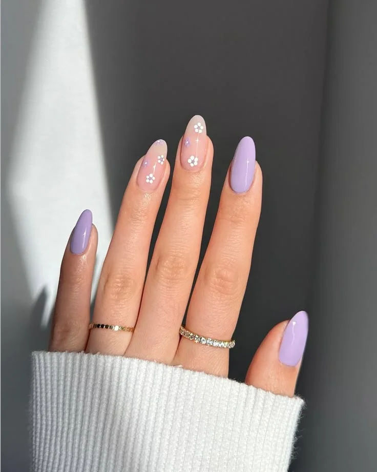 purple nails