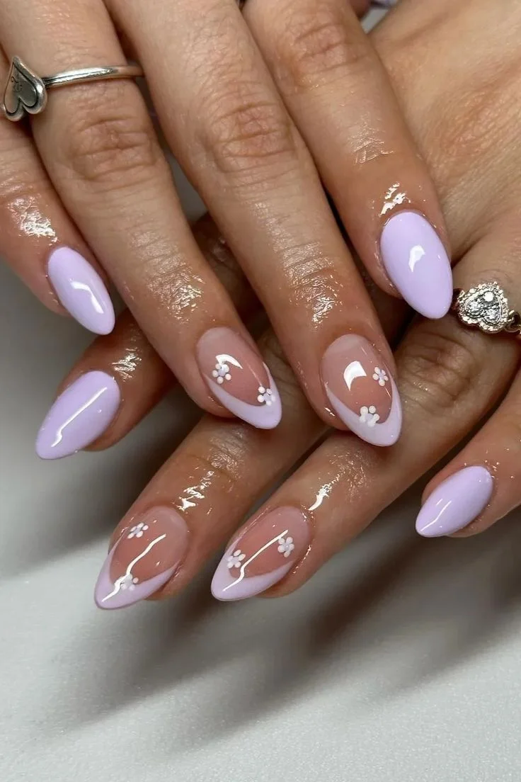 purple nails