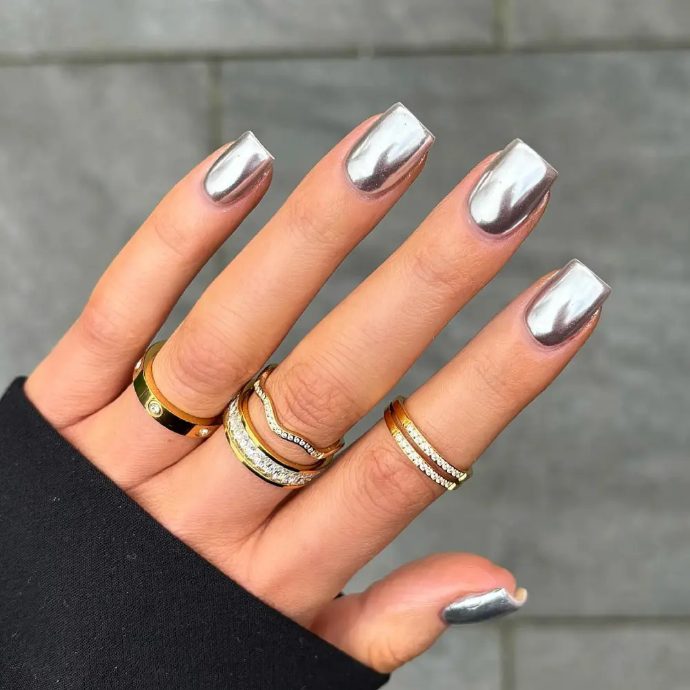 silver nail