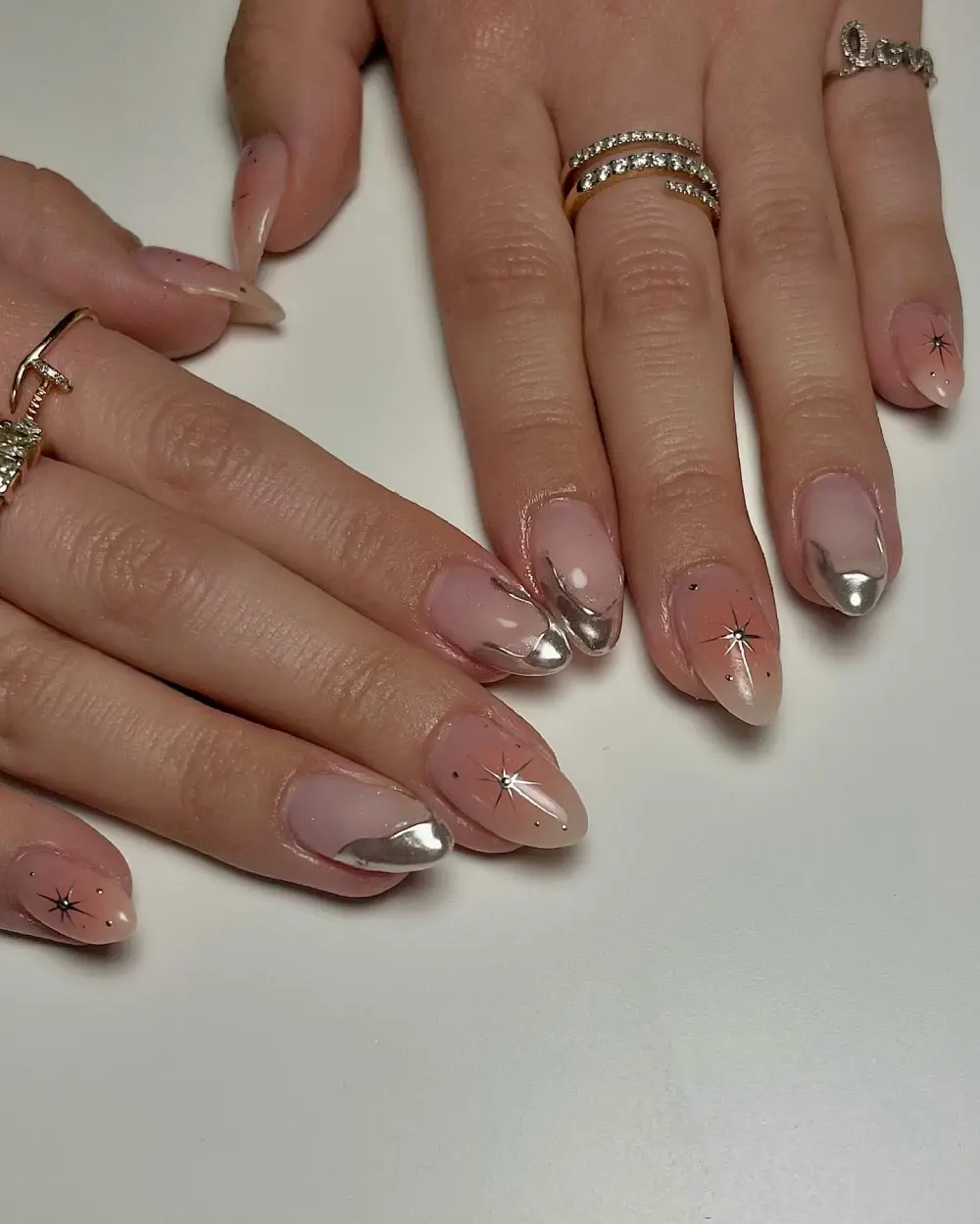 silver nail