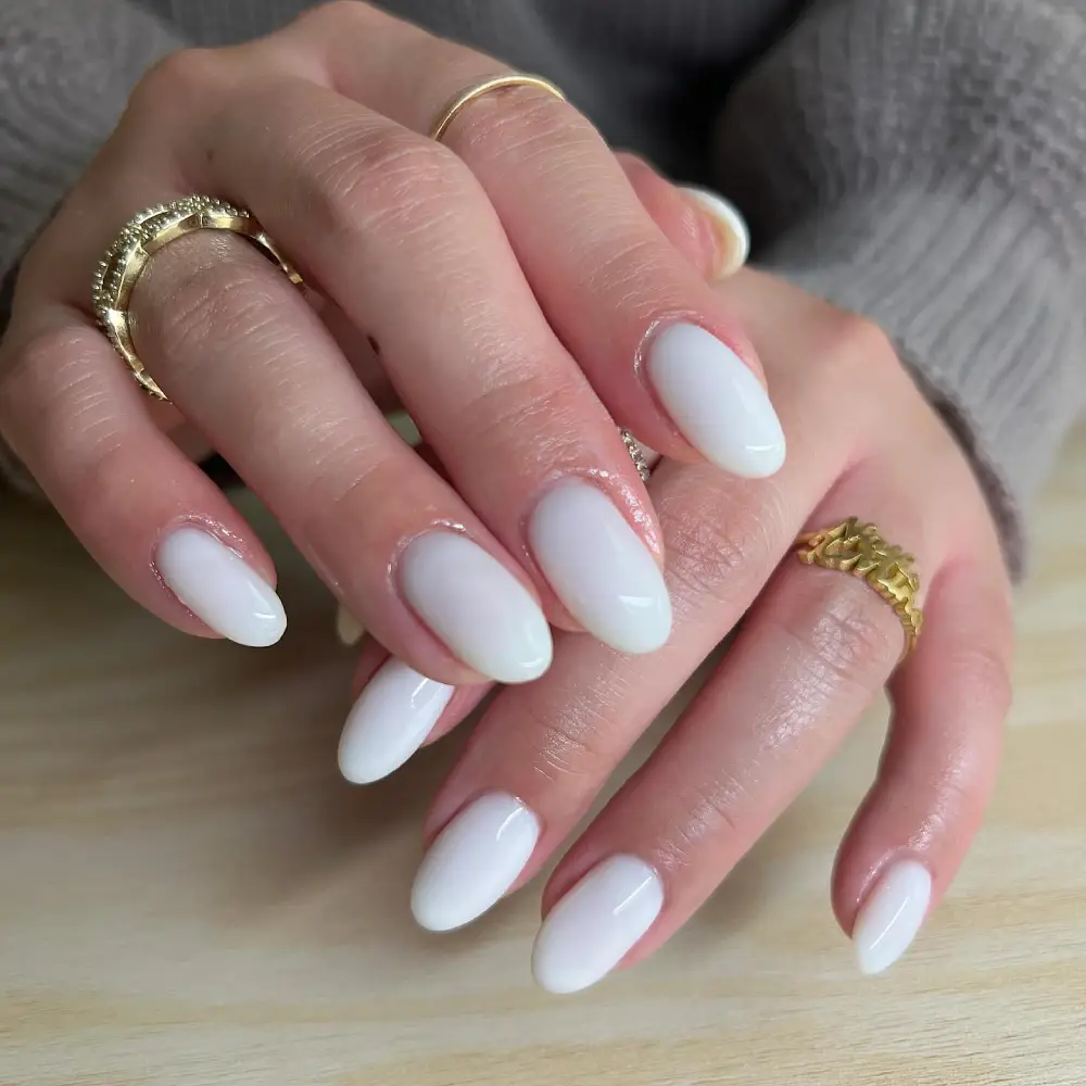White nails