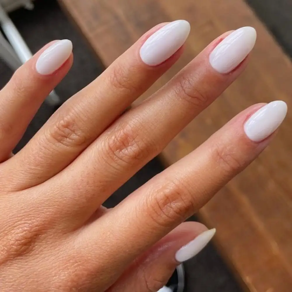 White nails