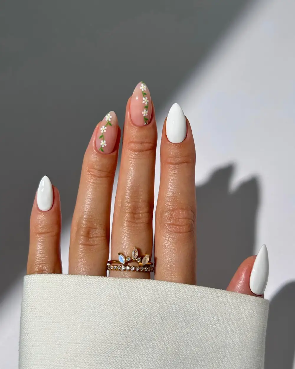 White nails