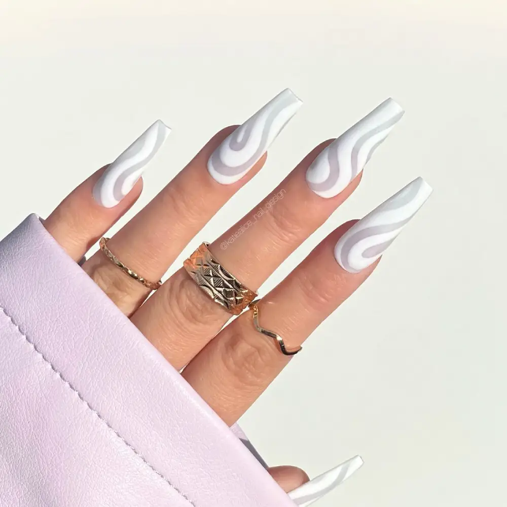 White nails
