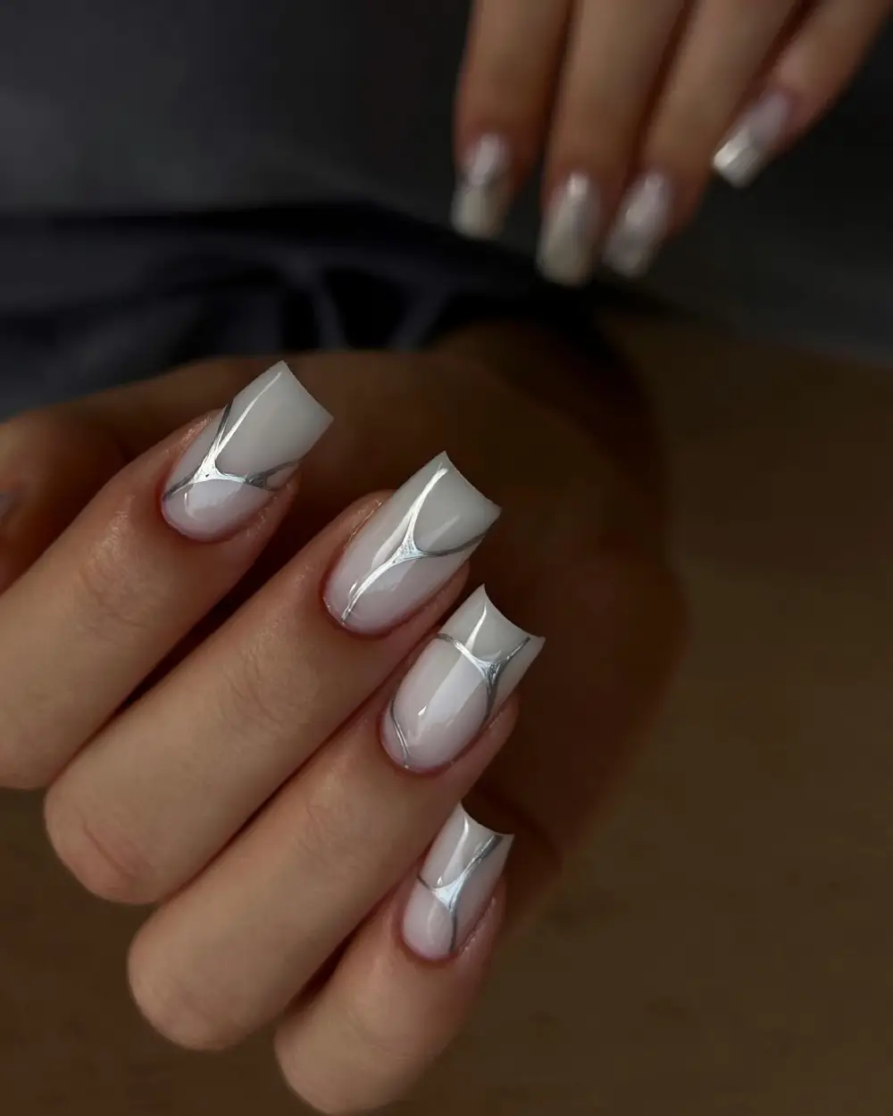 White nails