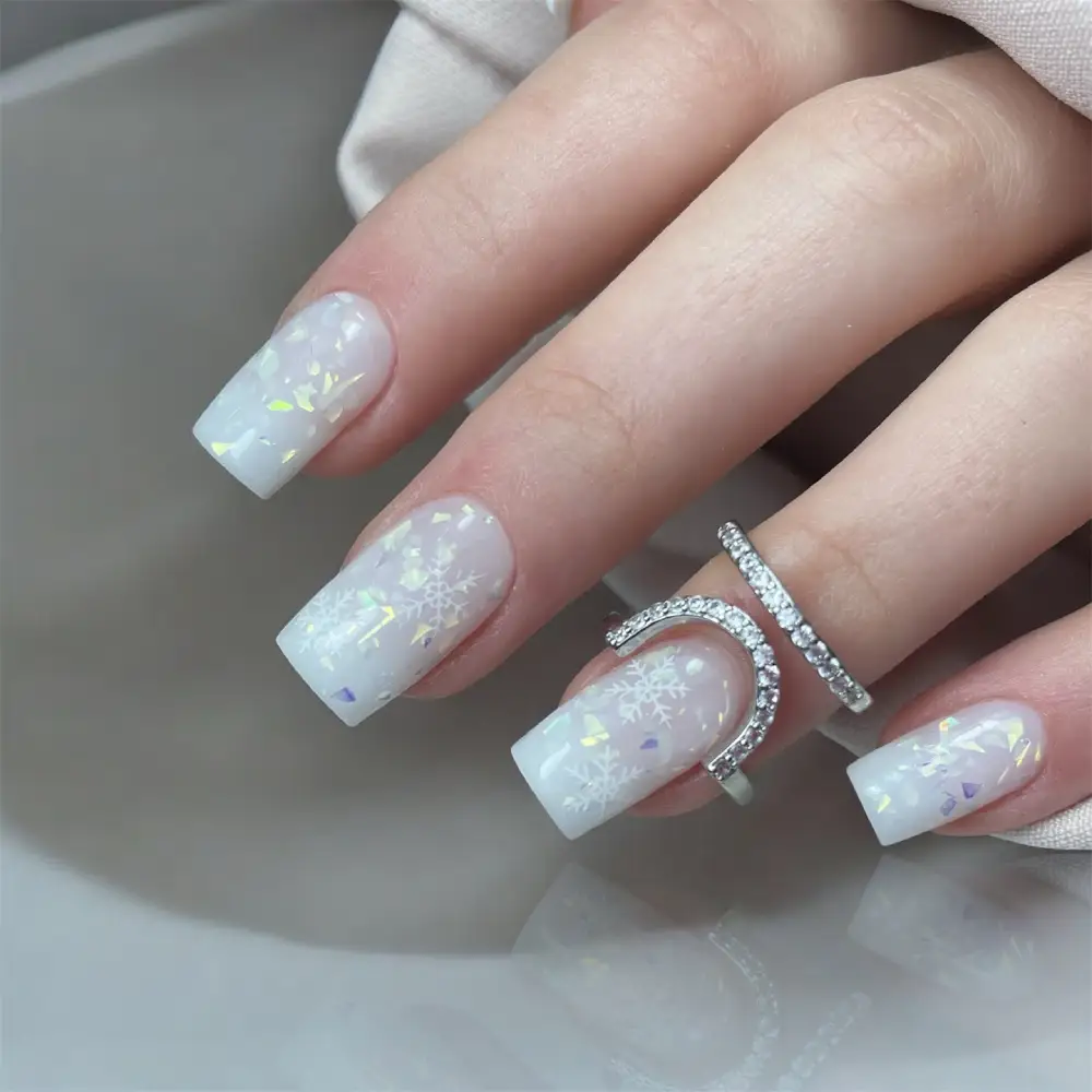 White nails