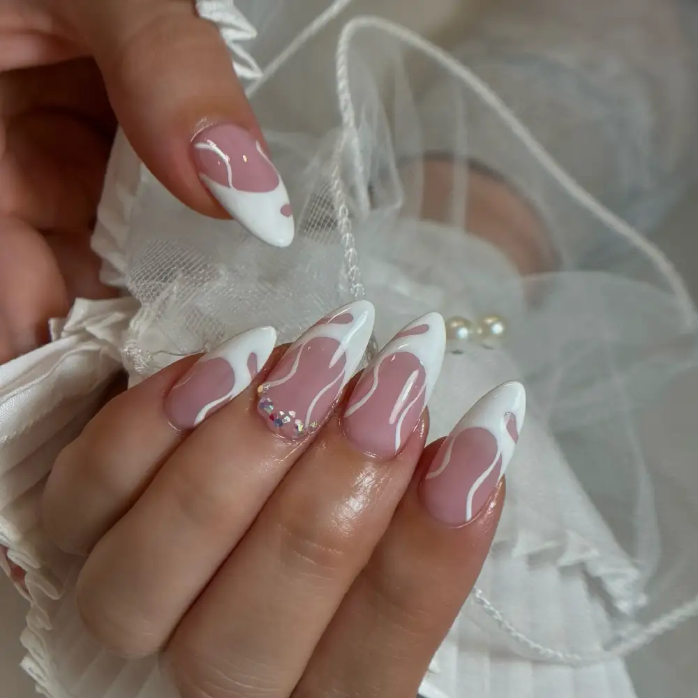 White nails