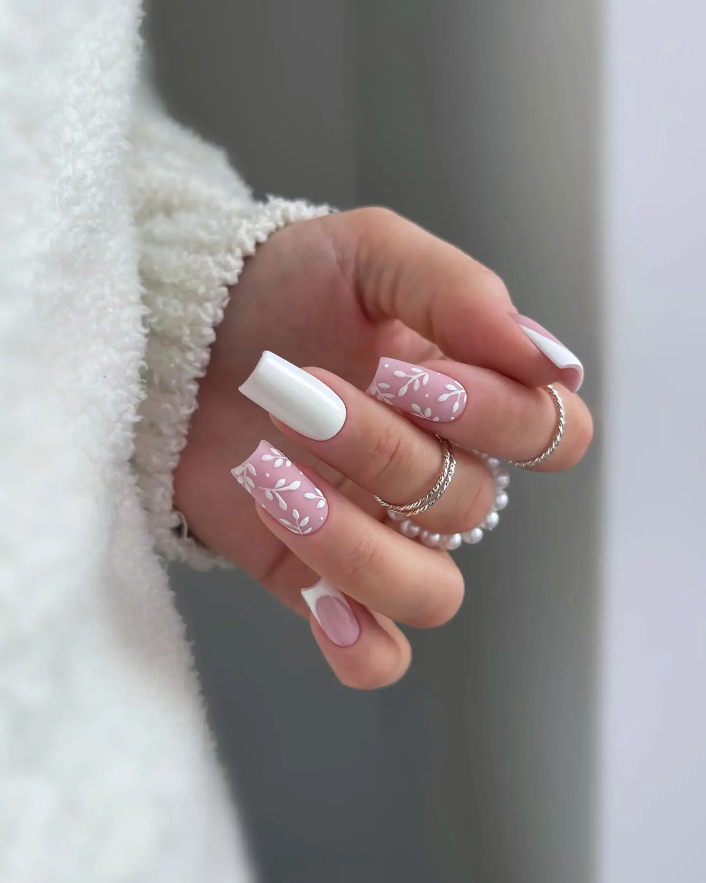 White nails