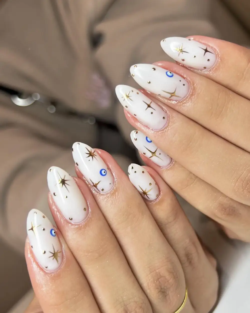 White nails