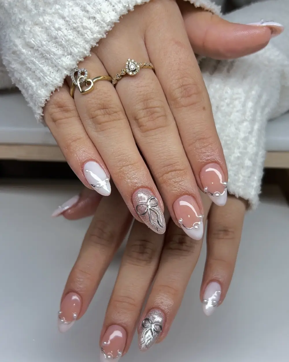 White nails