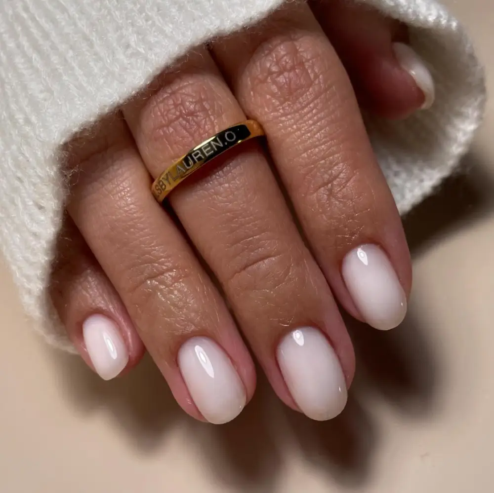 White nails