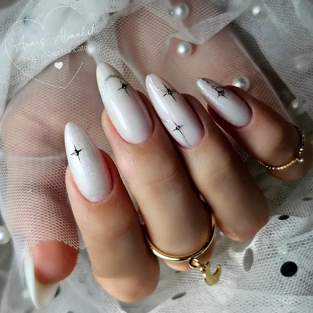White nails