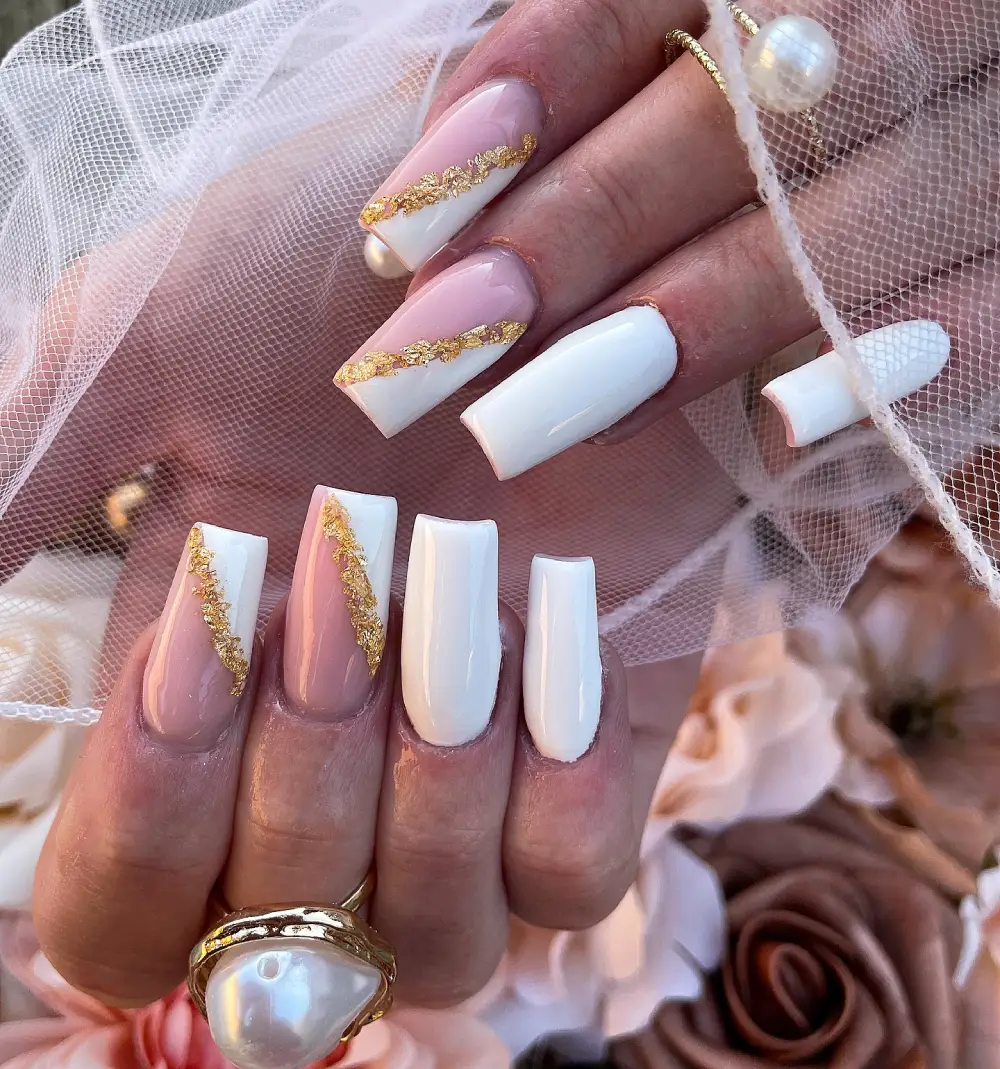 White nails