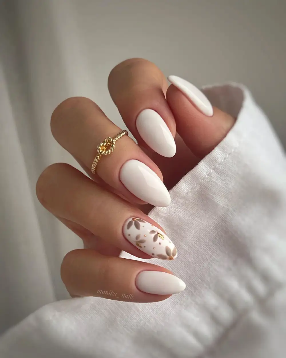 White nails