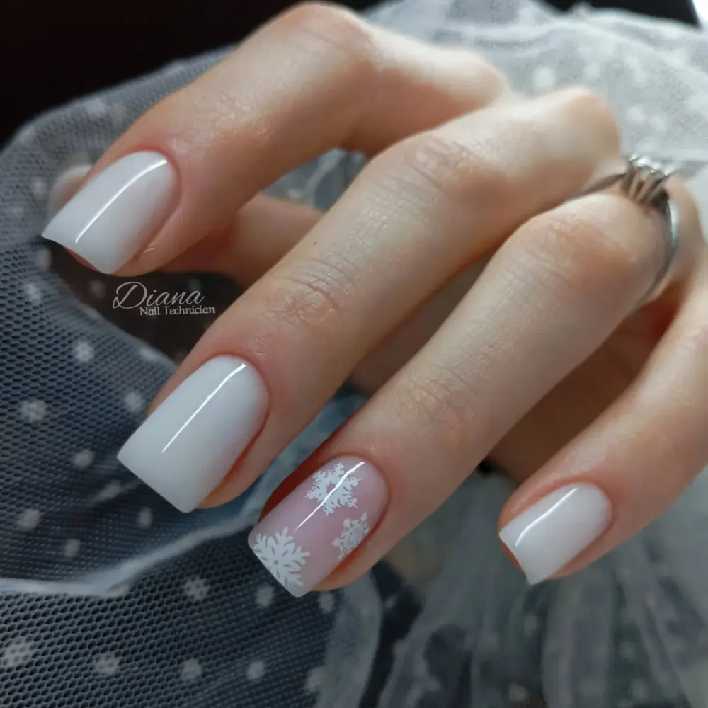 White nails