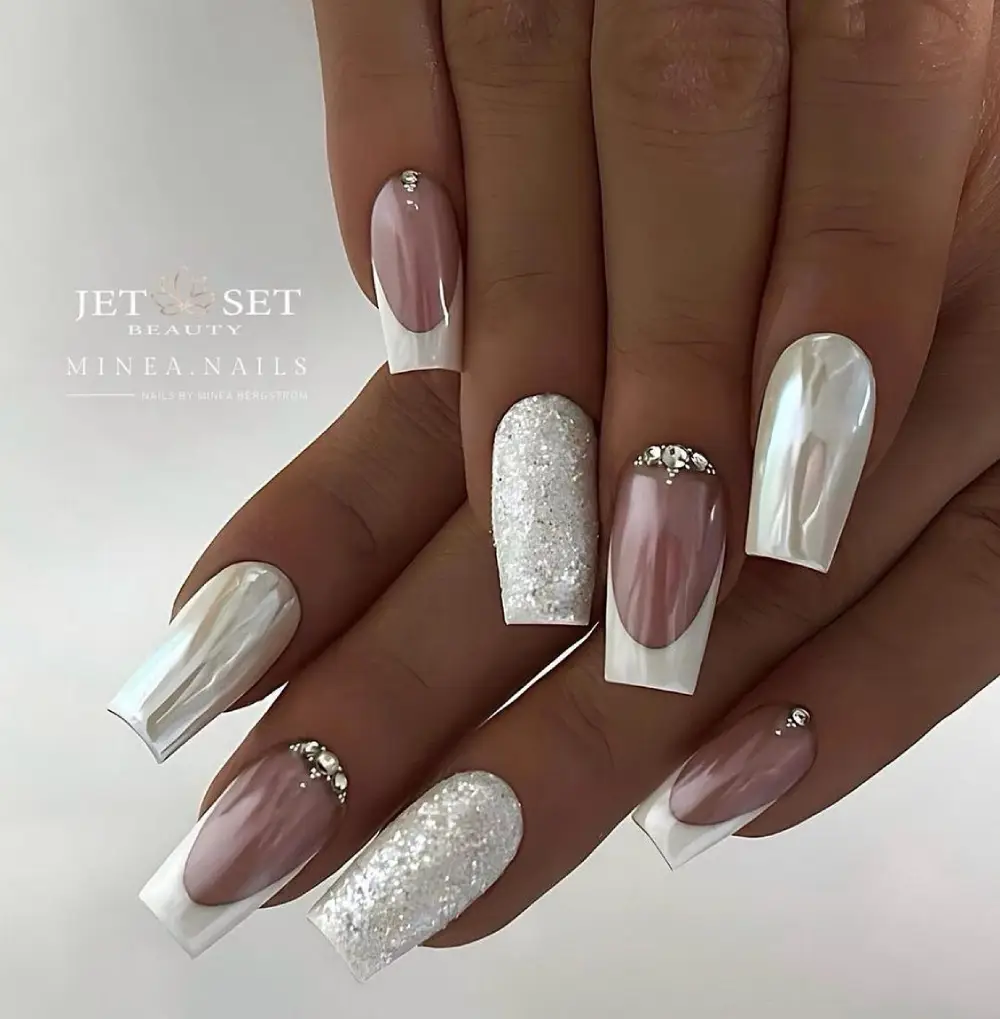White nails