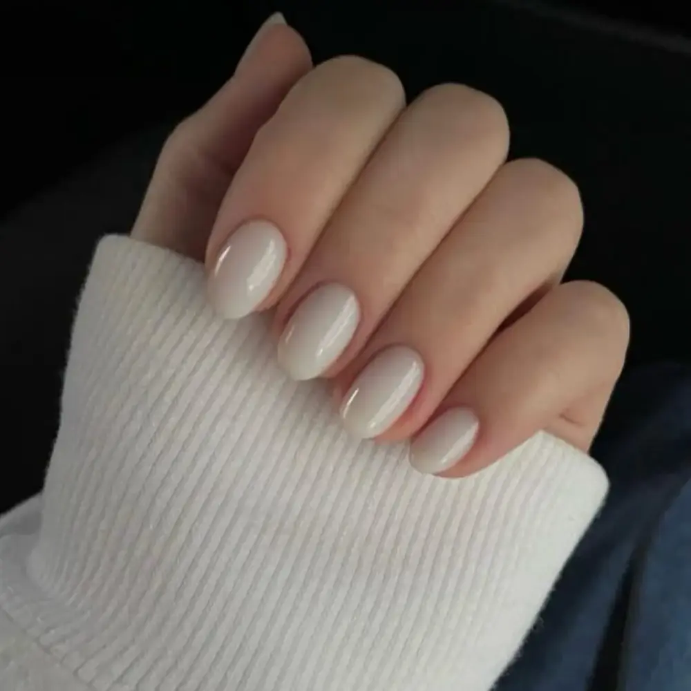 White nails