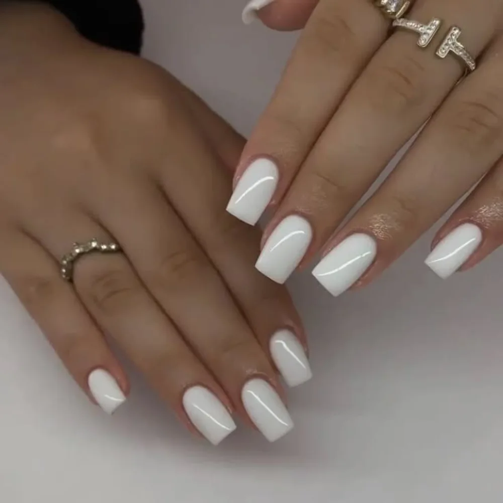 White nails