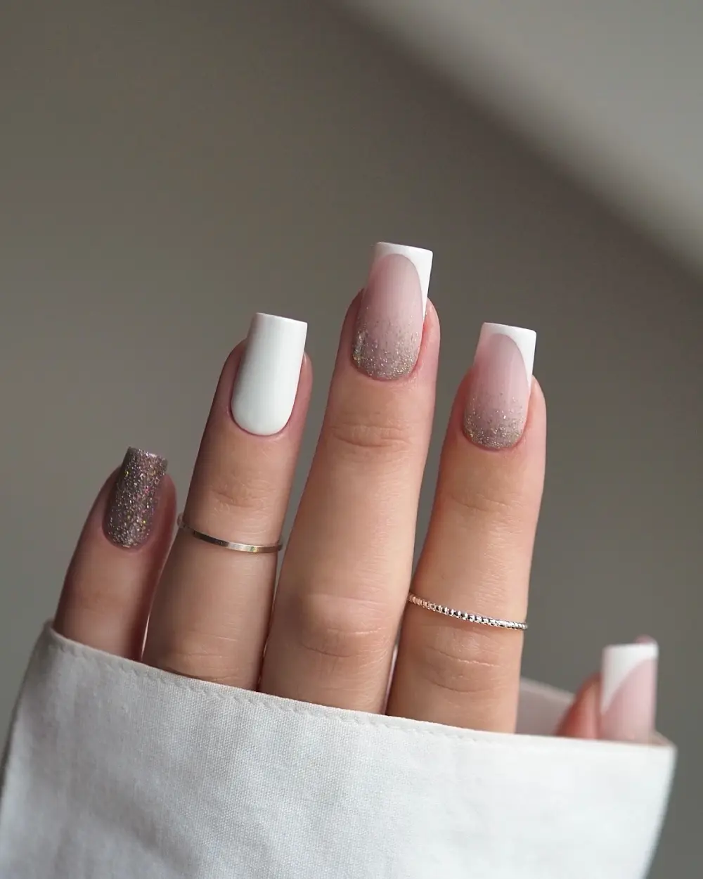 White nails